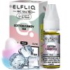 ELFLIQ Cotton Candy Ice 10 ml (Nikotín: 20 mg, Objem 10 ml, Příchuť cukrovinková)