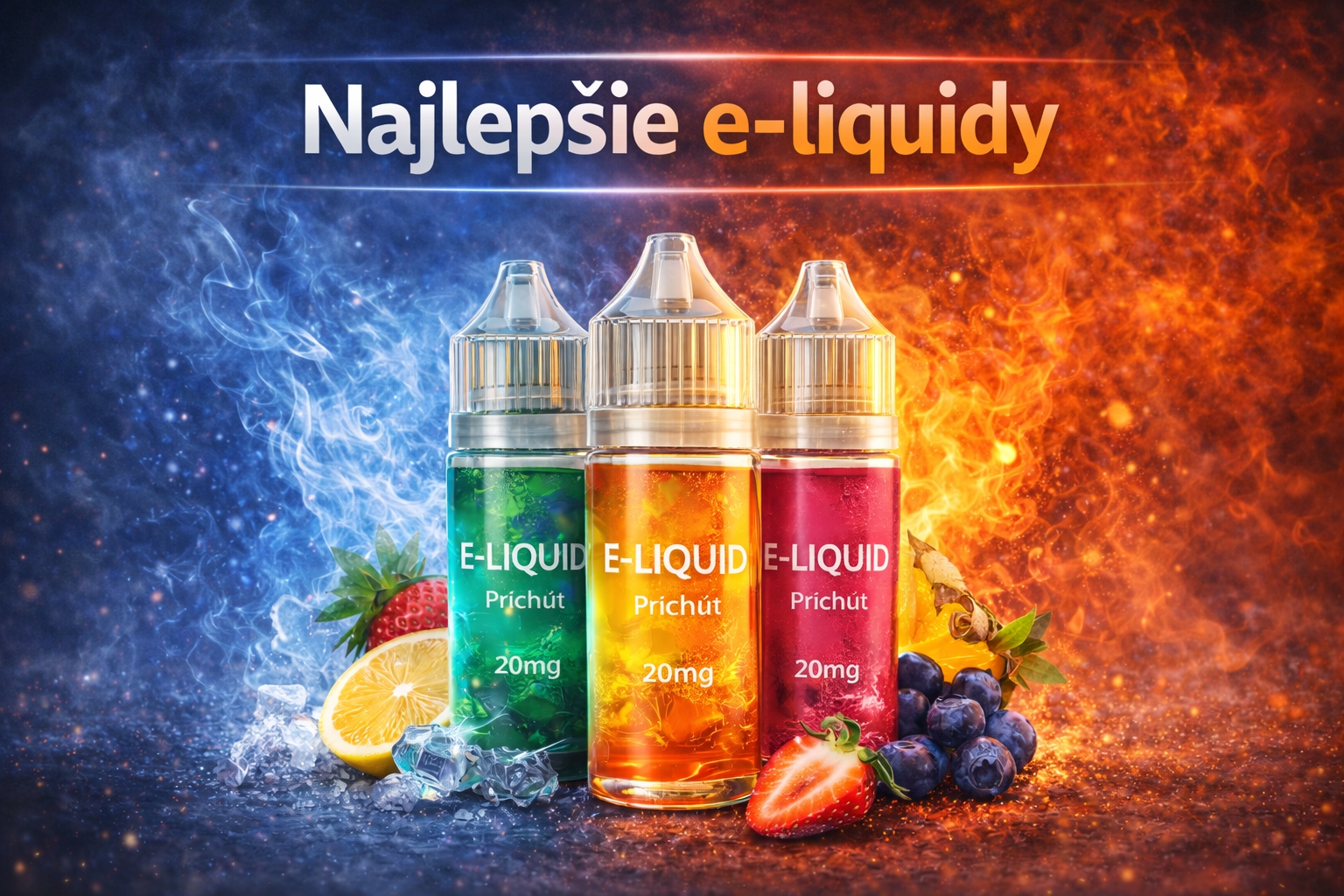 Najlepšie príchute e-liquidov 2026: ako vybrať liquid, ktorý vás neomrzí po pár dňoch