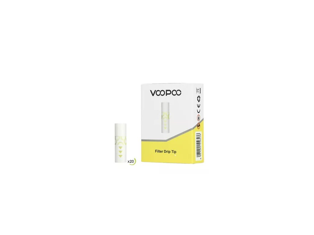 Voopoo Doric Galaxy Filter Drip Tip (20 ks/bal) (Balenie 20 ks)