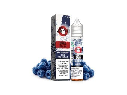 Aisu Salt E-liquid Blue Raspberry 10ml (Nikotín: 20 mg, Objem 10 ml)