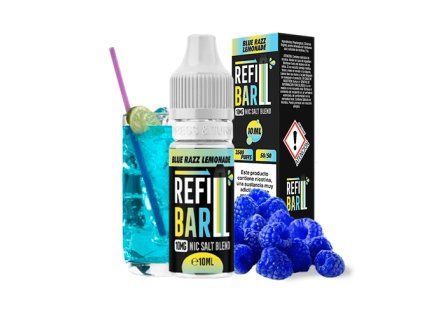 REFILL BAR Salts Blue Razz Lemonade 10ml (Nikotín: 20 mg)