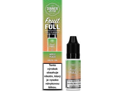 Dinner Lady Fruit FULL Salt Apple Peach 10ml (Nikotín: 20 mg)