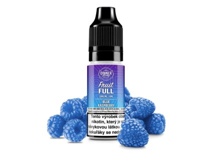 Dinner Lady Fruit FULL Salt Blue Raspberry 10ml (Nikotín: 20 mg, Objem 10 ml, Príchuť ovocná)