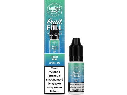 Dinner Lady Fruit FULL Salt Full Fresh Mint 10ml (Nikotín: 20 mg, Objem 10 ml)
