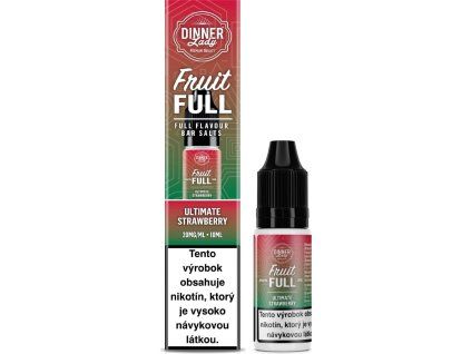 Dinner Lady Fruit FULL Salt Ultimate Strawberry 10ml (Nikotín: 20 mg)