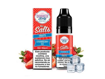 Dinner Lady Strawberry Ice 10 ml (Nikotín: 20 mg)