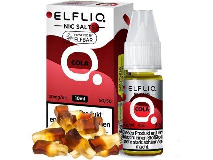 ELFLIQ Cola 10 ml (Nikotín: 20 mg)