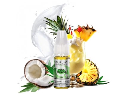 ELFLIQ Pina Colada 10 ml (Nikotín: 20 mg, Objem 10 ml, Príchuť nápojová)
