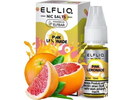 ELFLIQ Pink Lemonade 10 ml (Nikotín: 20 mg, Objem 10 ml, Príchuť nápojová)