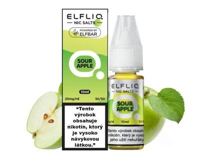 ELFLIQ Sour Apple 10 ml (Nikotín: 20 mg)