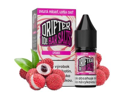 DRIFTER Bar Salts Lychee 10ml (Nikotín: 20 mg, Objem 10 ml, Príchuť ovocná)