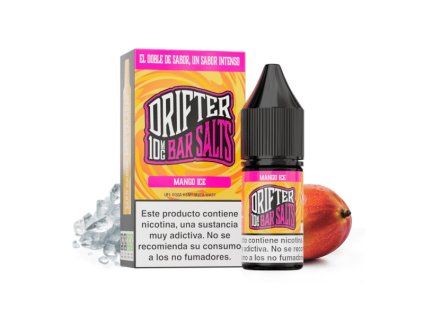 DRIFTER Bar Salts Mango Ice 10ml (Nikotín: 20 mg, Objem 10 ml)