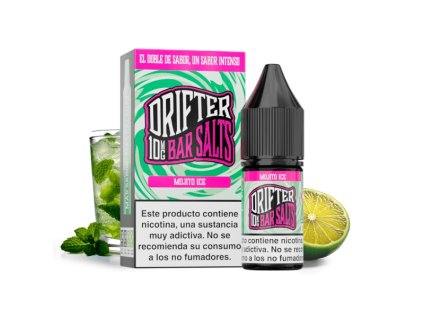 DRIFTER Bar Salts Mojito Ice 10ml (Nikotín: 20 mg, Objem 10 ml, Príchuť nápojová)