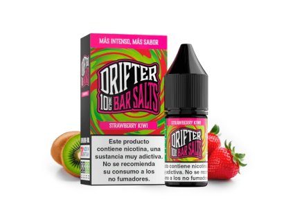 DRIFTER Bar Salts Strawberry Kiwi 10ml (Nikotín: 20 mg, Objem 10 ml, Príchuť ovocná)
