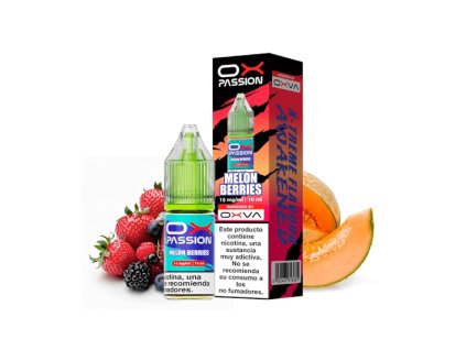 Oxva OX Passion Salts Melon Berries 10ml (Nikotín: 15 mg, Objem 10 ml, Príchuť ovocná)