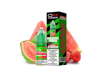 Oxva OX Passion Salts Paradise Punch 10ml (Nikotín: 15 mg, Objem 10 ml, Príchuť ovocná)