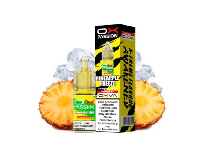 Oxva OX Passion Salts Pineapple Freeze 10ml (Nikotín: 15 mg, Objem 10 ml, Príchuť ovocná)