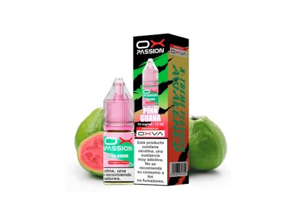 Oxva OX Passion Salts Pink Guava 10ml (Nikotín: 15 mg, Objem 10 ml, Príchuť ovocná)