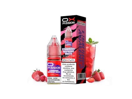 Oxva OX Passion Salts Strawberry Raspberry Mojito 10ml (Nikotín: 20 mg, Príchuť ovocná)