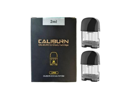 Uwell Caliburn G2 Empty Pod cartridge 2 ml (2 ks/bal.) (Balenie 2 ks, Objem 2 ml)