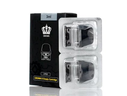 Uwell Crown D Pod cartridge 2 ml (2 ks/bal.) (Balenie 2 ks, Objem 2 ml)