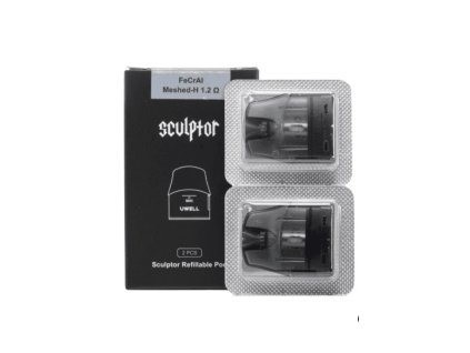 Uwell Sculptor Pod cartridge 1,2 ohm (2 ks/bal.) (Balenie 2 ks, Odpor 1,2 ohm)