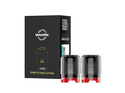 Uwell Whirl S2 Empty Pod cartridge 2ml (2 ks/bal.) (Balenie 2 ks, Objem 2ml)