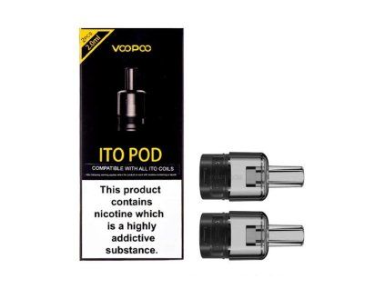 Voopoo ITO Empty Pod cartridge 3ml (2 ks/bal.) (Objem 3 ml)