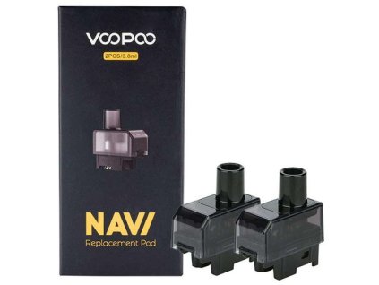 Voopoo Navi Pod cartridge (2 ks/bal.) 3.8ml (Balenie 2 ks, Objem 3.8ml)