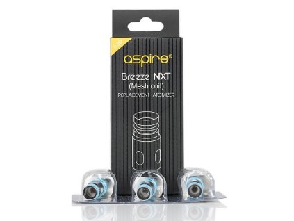Aspire Breeze NXT Coil 0.8ohm mesh (3 ks/bal.) (Balenie 3 ks, Odpor 0.8ohm)