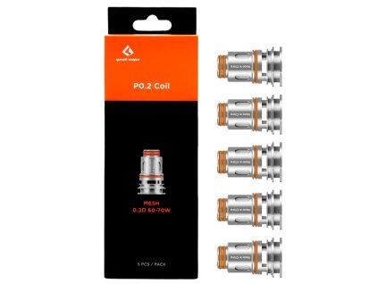Geekvape Aegis P Series Coil (5 ks/bal.) (Balenie 5 ks, Odpor 0,4 ohm)