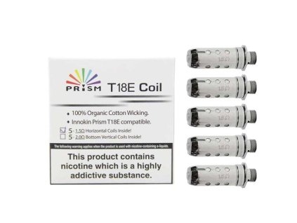 Innokin Prism Coil For T18E/T22 1.5 ohm (5 ks/bal.) (Balenie 5 ks, Odpor 1.5 ohm)