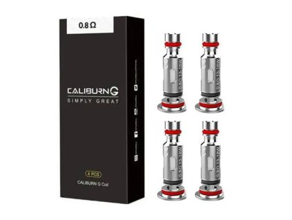 Uwell Caliburn G Coil ( 4 ks/bal.) (Balenie 4 ks, Odpor 1.2ohm)