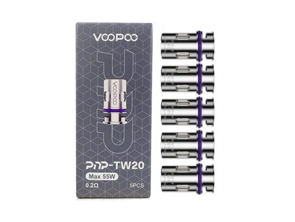 VOOPOO PnP-TW coil (5 ks/bal.) (Balenie 5 ks, Odpor 0,3 ohm)