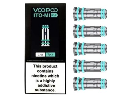 Voopoo ITO M Coil (5 ks/bal.) (Balenie 5 ks, Odpor M3 1,2 ohm)