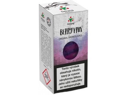 DEKANG e-liquid Berry Mix 10ml (Nikotín: 6 mg, Objem 10 ml, Príchuť ovocná)