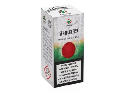 DEKANG e-liquid Strawberry 10ml (Nikotín: 18 mg, Objem 10 ml)