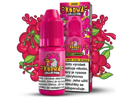 KURWA Collection  Fizzy Cherry 10ml, 20mg (Nikotín: 20 mg, Objem 10 ml, Príchuť ovocná)