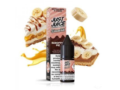 Just Juice Desserts Salts Banoffee Pie 10ml (Nikotín: 10 mg)