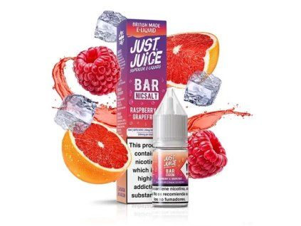 Just Juice Bar Salts Raspberry Grapefruit 10ml (Nikotín: 10 mg)