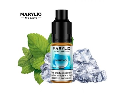 Maryliq Salt  Menthol 10 ml (Nikotín: 20 mg, Objem 10 ml, Príchuť chladivá)