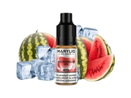 Maryliq Salt  Watermelon Ice 10 ml (Nikotín: 20 mg, Objem 10 ml, Príchuť ovocná)