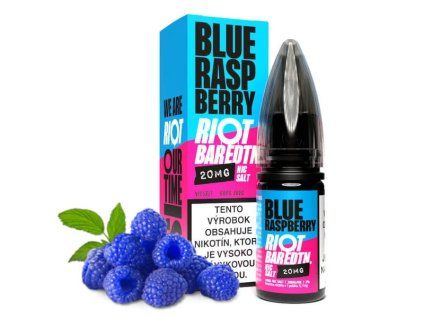 RIOT Bar Blue Raspberry 10 ml (Nikotín: 20 mg, Objem 10 ml)