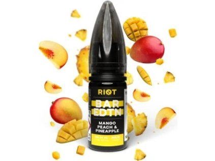 RIOT Bar Mango Peach Pineapple 10 ml (Nikotín: 20 mg, Objem 10 ml)