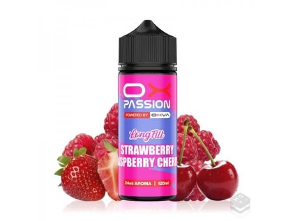 6566 oxva longfill strawberry raspberry cherry 24 ml