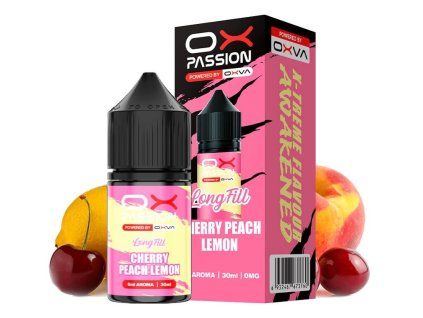 6647 6647 6647 oxva longfill cherry peach lemon 6 ml