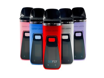 Geekvape Digi Pro Pod Kit 2000 mah (Bateria 2000 mah, Farba: Ruby Red)