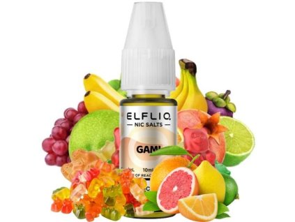 ELFLIQ Gami 10 ml (Nikotín: 20 mg, Objem 10 ml, Príchuť ovocná)