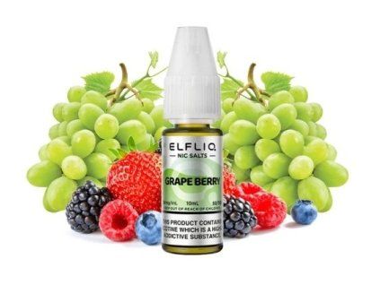 ELFLIQ Grape Berry 10 ml (Nikotín: 20 mg)