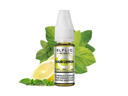 ELFLIQ Sour Lemon 10 ml (Nikotín: 10 mg)